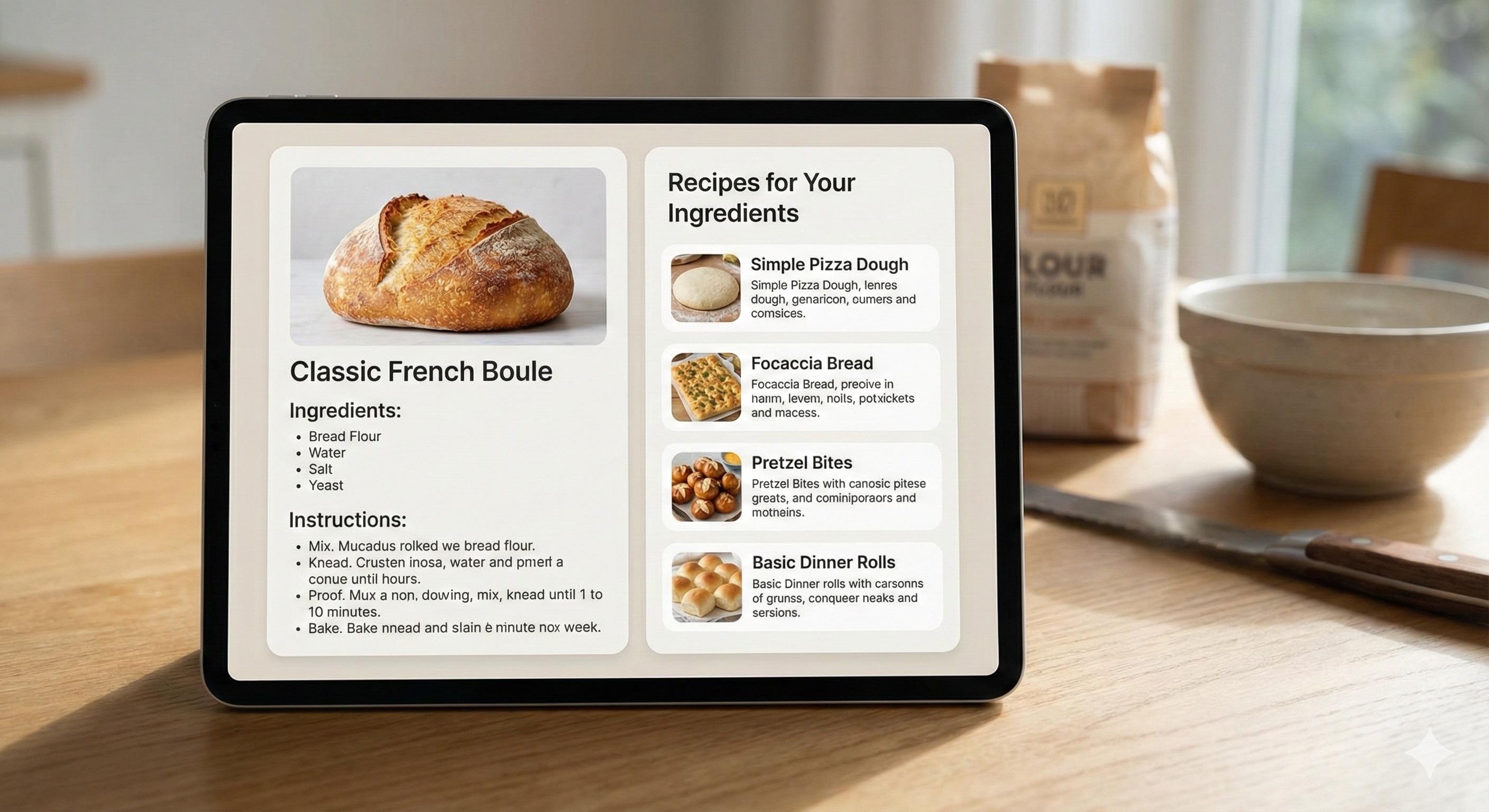 AI Recipe Suggestions